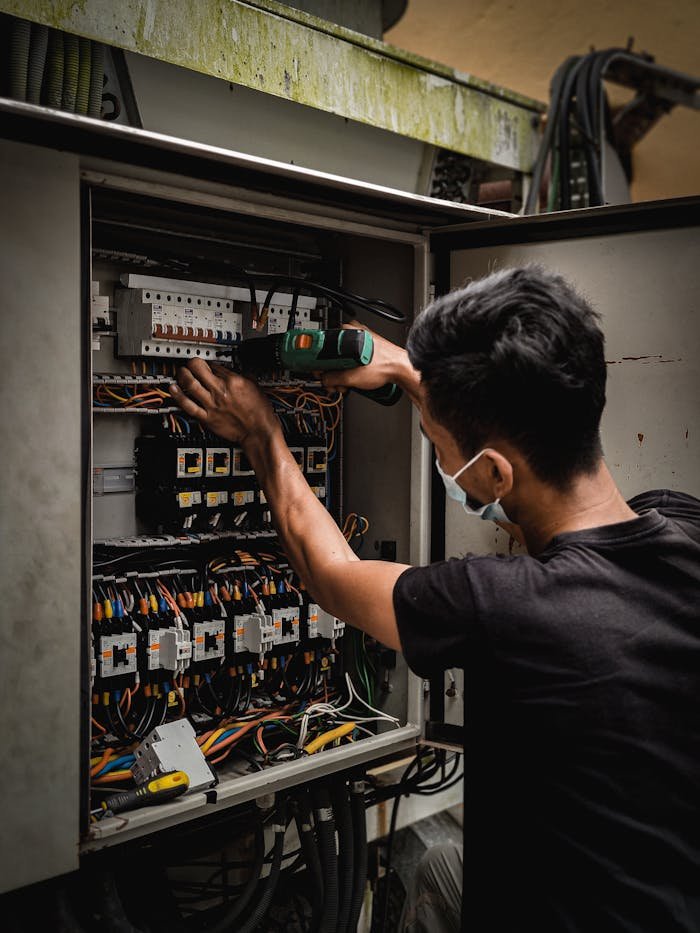 Commercial Electrical System Installation in Jaipur - MCB Panel Setup